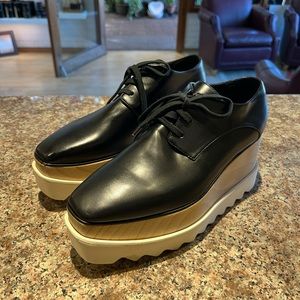 Stella MCcartney Elyse Platforms Sustainable Wood